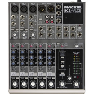 Mackie 802 mixing desk for hire