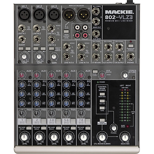 Mackie 802 mixing desk for hire