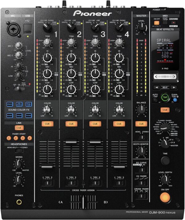 Pioneer DJM 900 Nexus DJ mixer for hire