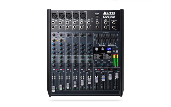 Alto Live 802 mixing desk for hire