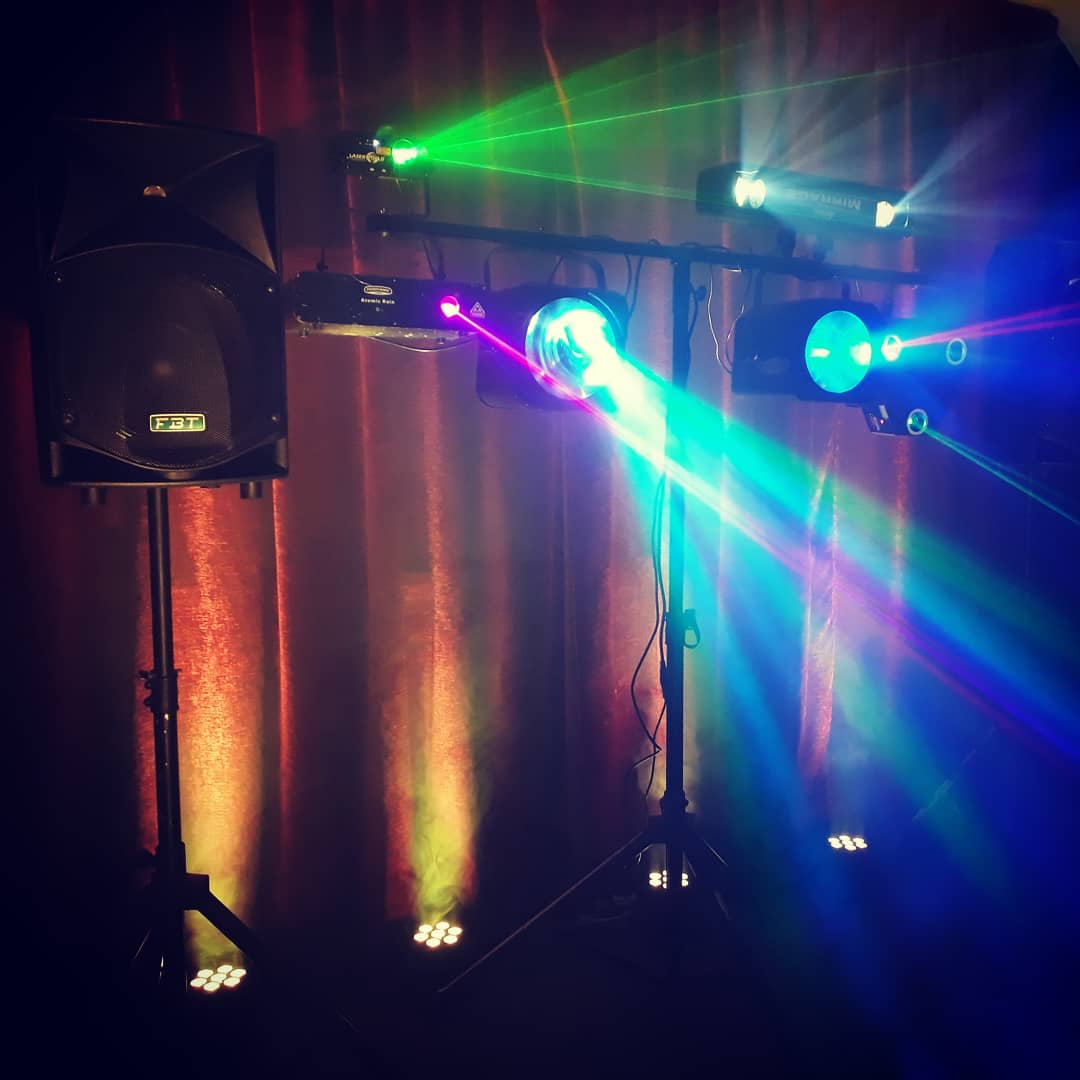 PA & lighting, disco and party hire packages in Portsmouth area